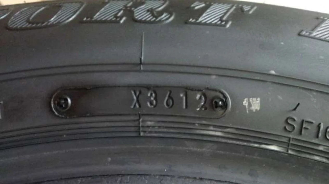 Cara membaca Kode produksi ban x3612